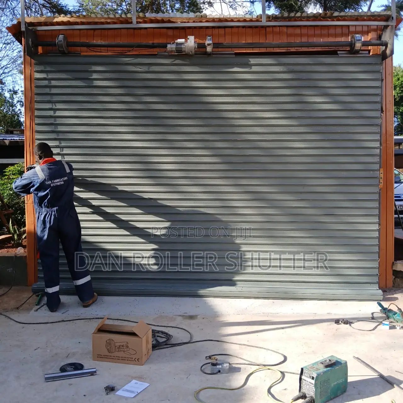 Garage Roller Shutter Doors – Manual or Automatic