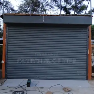 Automatic Roller Door With Backup Battery System