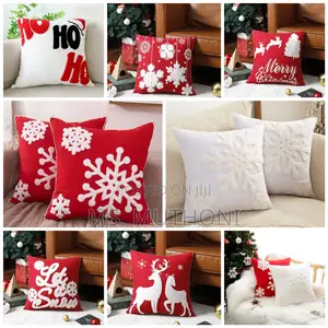 A Pair ,The Quality We Like  Christmas Themed Pillow Covers*