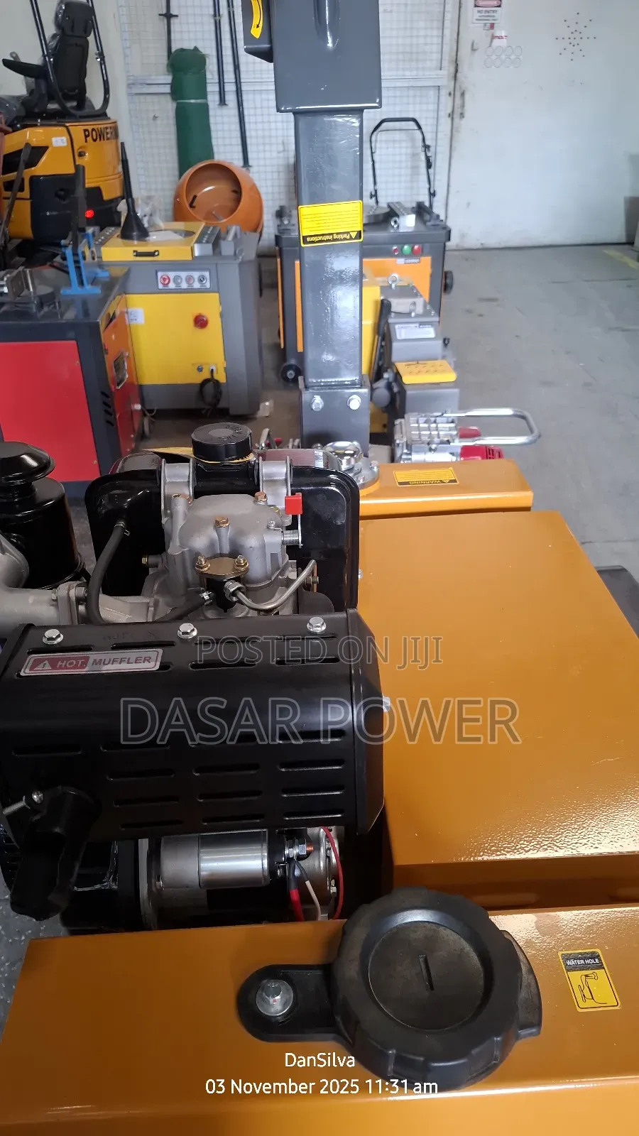 Double Drum Roller, Diesel Driven.