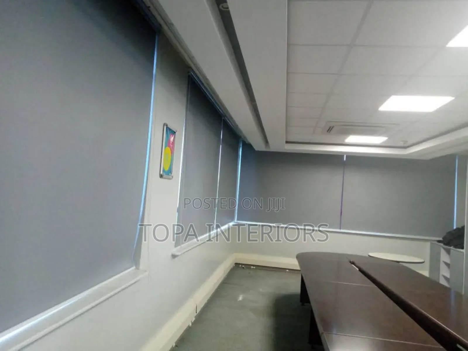 Blackout Roller Blinds for Office Privacy and Light Control