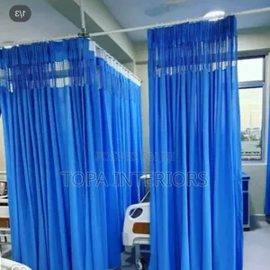 Ward Privacy Sky Blue Hospital Curtains