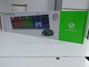 Limeide Gtx350 RGB Wired Gaming Keyboard Mouse Set