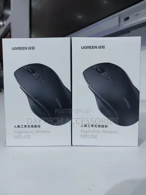 Ugreen Ergonomic Silent Bluetooth Wireless Mouse - Black | 90395