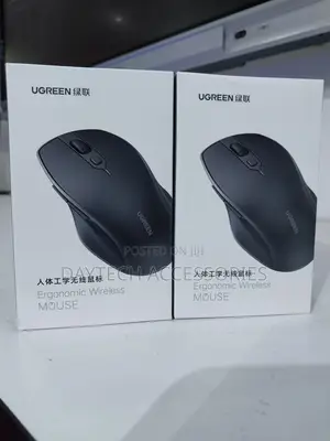 Ugreen Mu101 Ergonomic Contoured-Shape Design Wireless Mouse