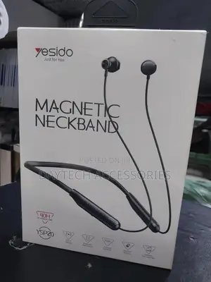 Yesido Ysp20 Magnetic Neckband Wireless Bluetooth Earphones.