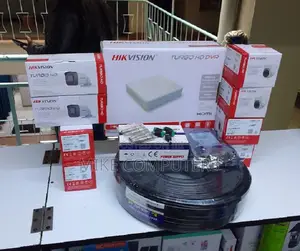Hikvision CCTV Complete 4 Indoor/Oudoor 1080p 2.0mp Cameras +4ch DVR