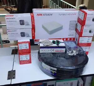 Hikvision CCTV Package 4 Cameras 2mp 1080p Full Hd With Motion Sensor