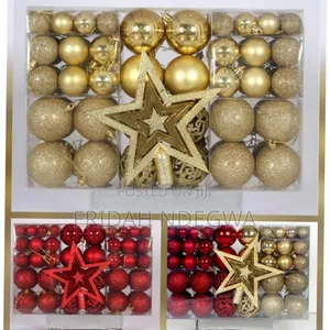 101 Pc Christmas Decoration Balls