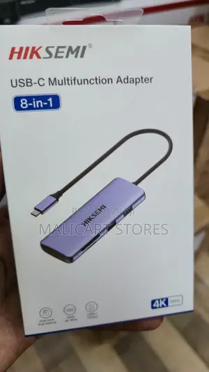 Hiksemi 8 in 1 Usb-C Multifunction Adapter