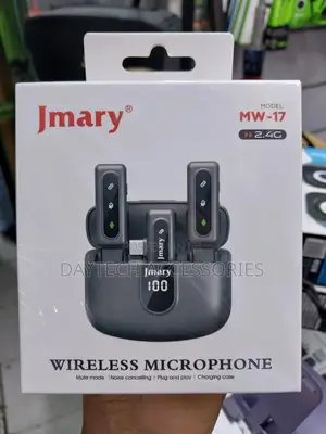 Jmary Mw-17 Wireless Microphone for (Type-C) Devices.