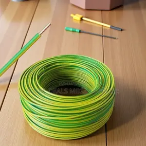 Yellow Green 1.5mm Single Core PVC Insulated Electrical Wire