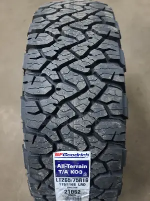 Lt 265 /75 R16 Bf Goodrich Tyres a/Tk03 All-Terrain