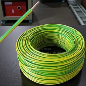 Heavy Duty Yellow Green 1.5mm Single Core Wiring Cable