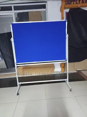 Movable Blue Pin Board 1200mm X 900mm