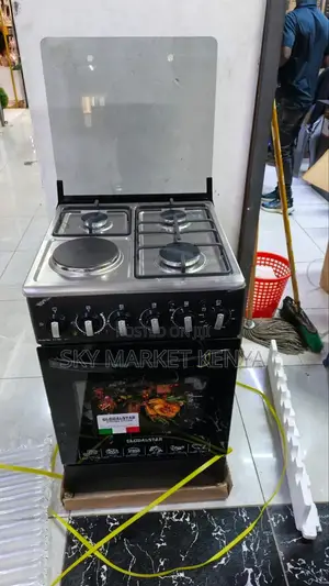 Brand New Global Star Cooker 3 Gas + 1 Electric 50×55cm