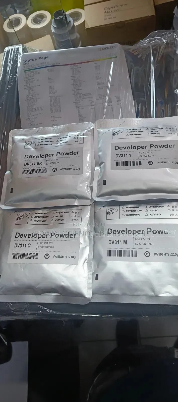 Developer Powder for C220