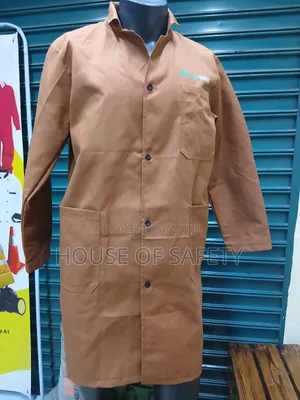 Industrial Kikuyu Brown Working Coats