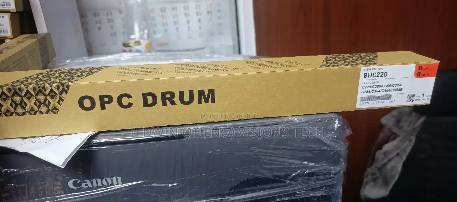 Drum Cylinder for Konica C220/224/454