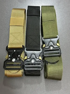 Tactical Quick Release Belts
Colors: Brown, Black Jungle Green