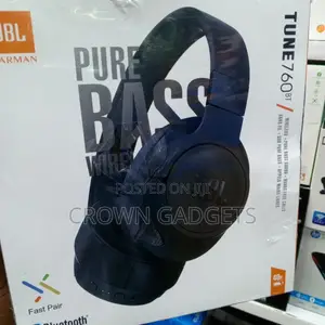 JBL Tune 760bt Wireless Headphones With 50h Battery Mic