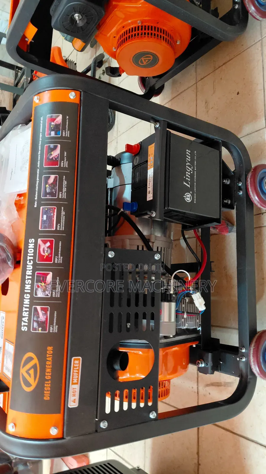 Openset 6kva Diesel Silent Generator Single Phase.