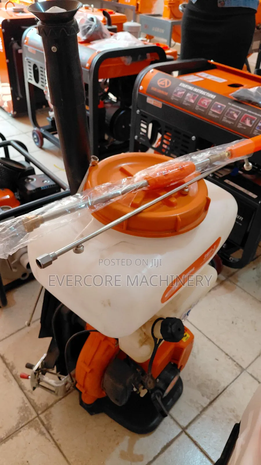 Backpack Petrol Powered Mist Sprayer Machine.