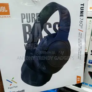 Jbl Tune 760bt Bluetooth 5.0 Wireless Over-ear Headphones