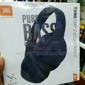 Jbl Tune 760bt Foldable Bluetooth Headphones With Microphone