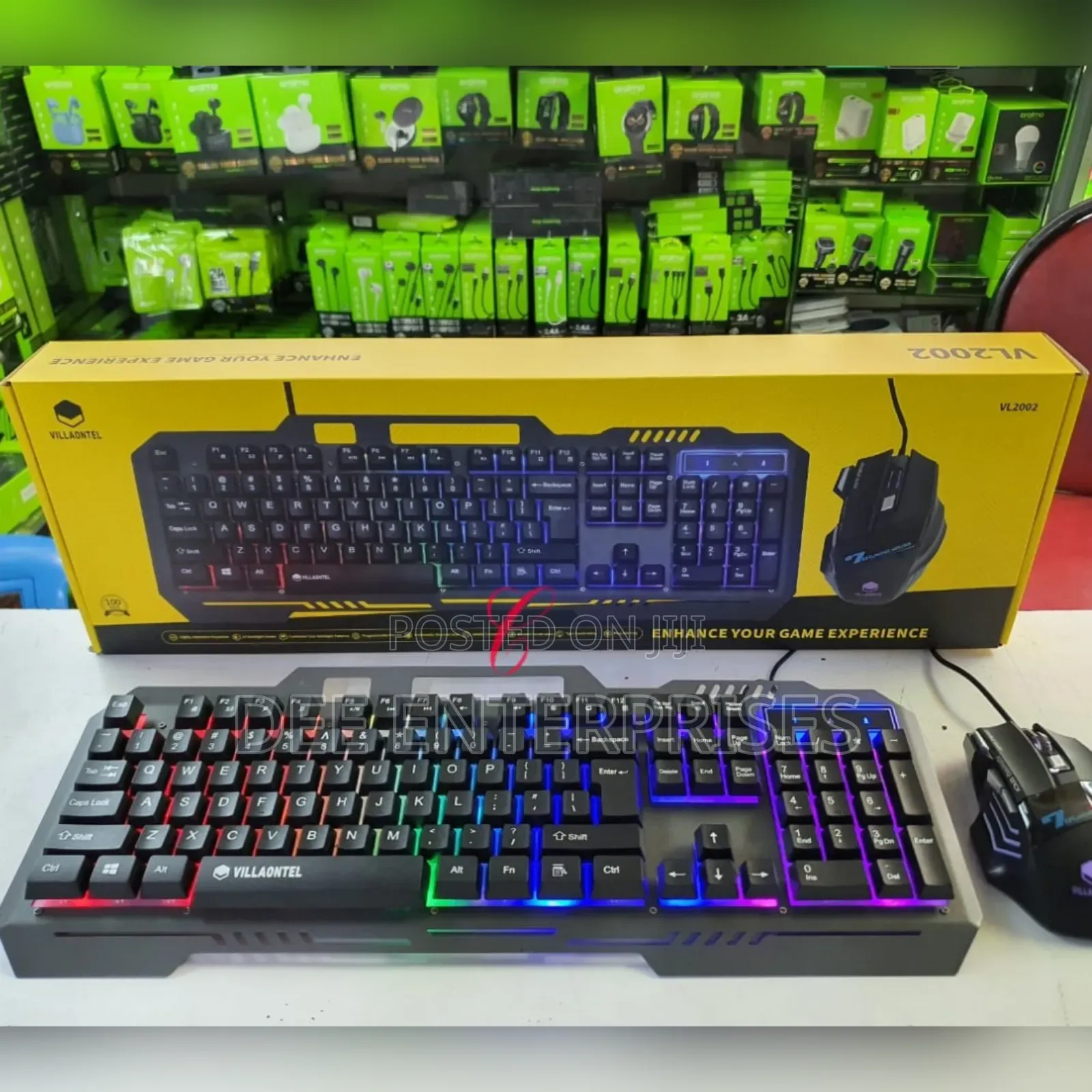 Villaon Vl2002 Wired Gaming Keyboard With Mouse Combo