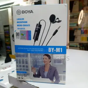 Boya by-M1 Lapel Mic – Superb Sound for Recording Vlogging
