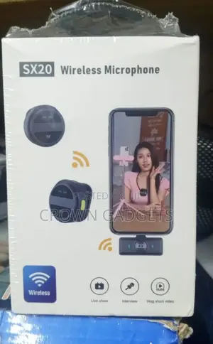 Sx20 2.4g Magnetic Wireless Microphone for Phones Cameras