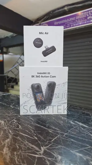 Insta360 X5 With New Mic Air Microphone