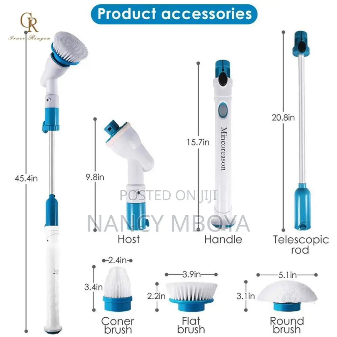 Electric Spin Scrubber Brush