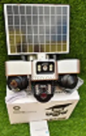 4g 3-Lens PTZ Solar Camera Smart Rotatable CCTV Security Camera . . .