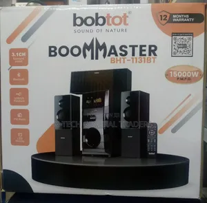 Boommaster 3.1 Channel Multimedia Speaker System Bht-1231bt 15000w