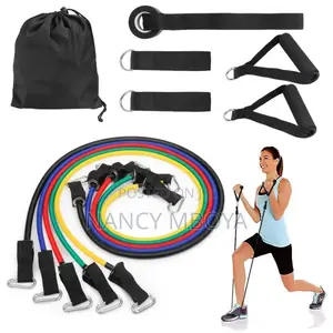 11pcs Exercise Resistance Bands