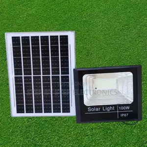 Maintenance-Free 100w Solar Flood Light Lamp Ip67 Waterproof Lighting