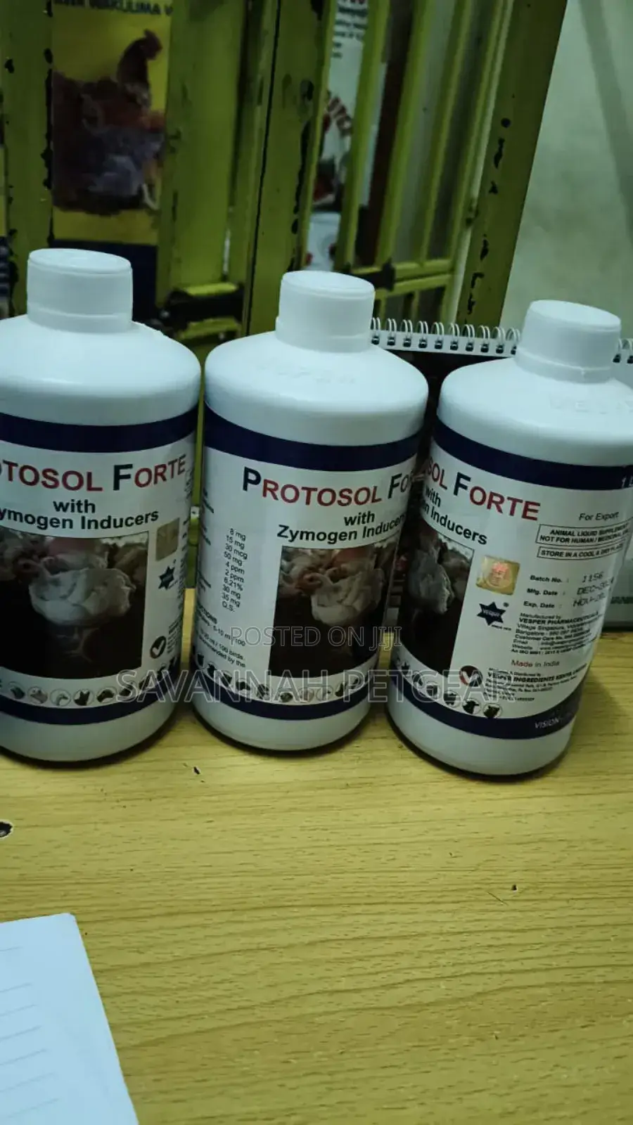 Protosol Forte, a Nutritional Supplement for Poultry - 1 Litre