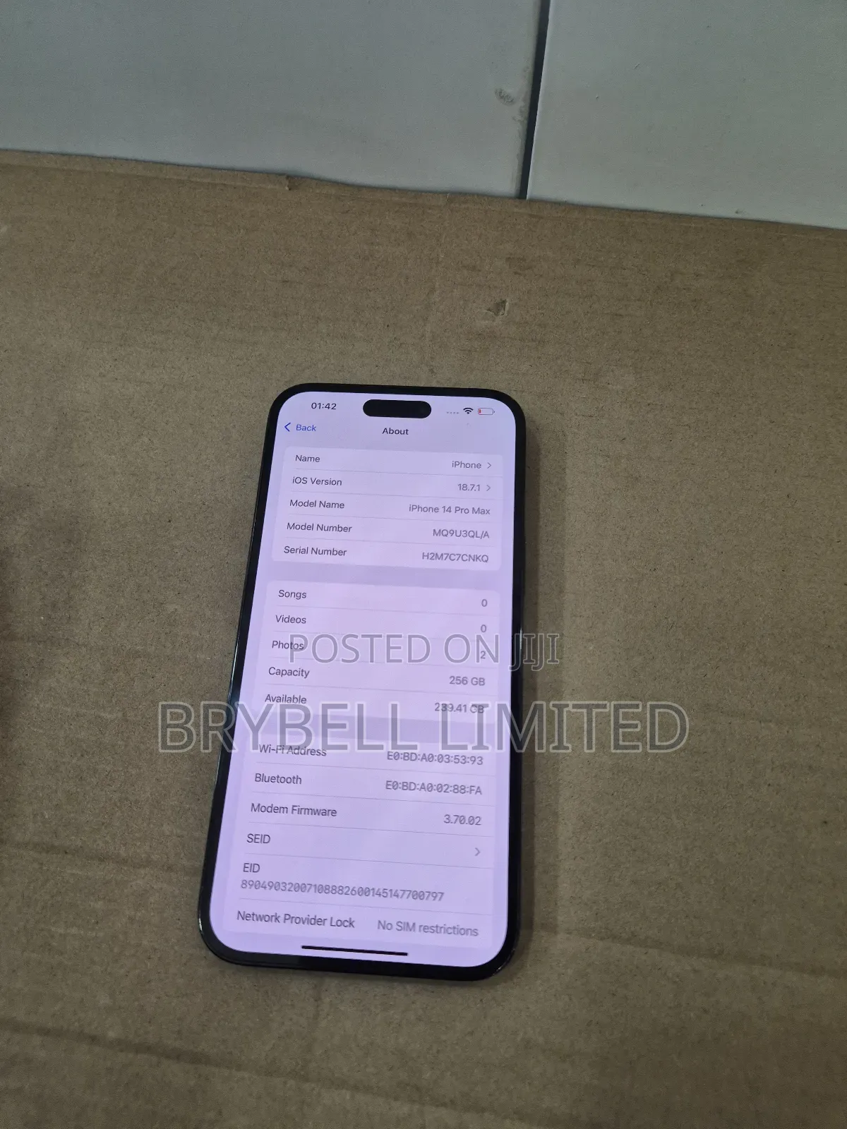 Apple iPhone 14 Pro Max 256 GB Black