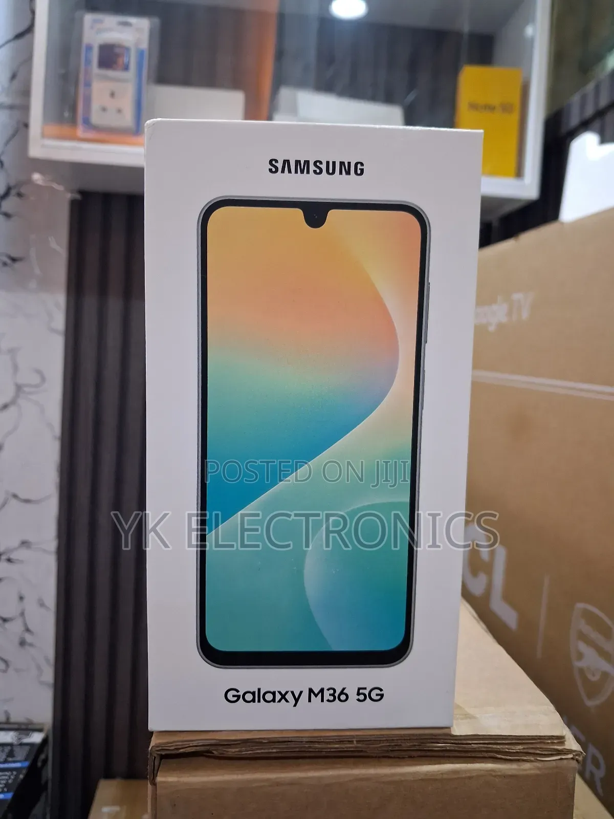 New Samsung Galaxy M36 5G 128 GB Orange