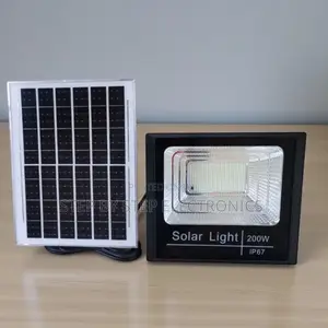 Zero Electricity Bill 200w Dusk to Dawn Ip67 Led Solar Flood Light