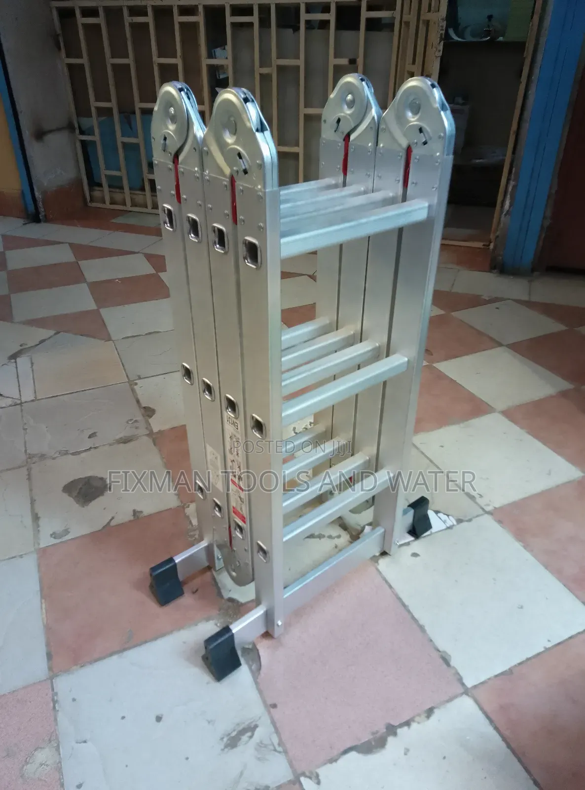 New Multipurpose Aluminium Ladders 3*4 12 Ft Long