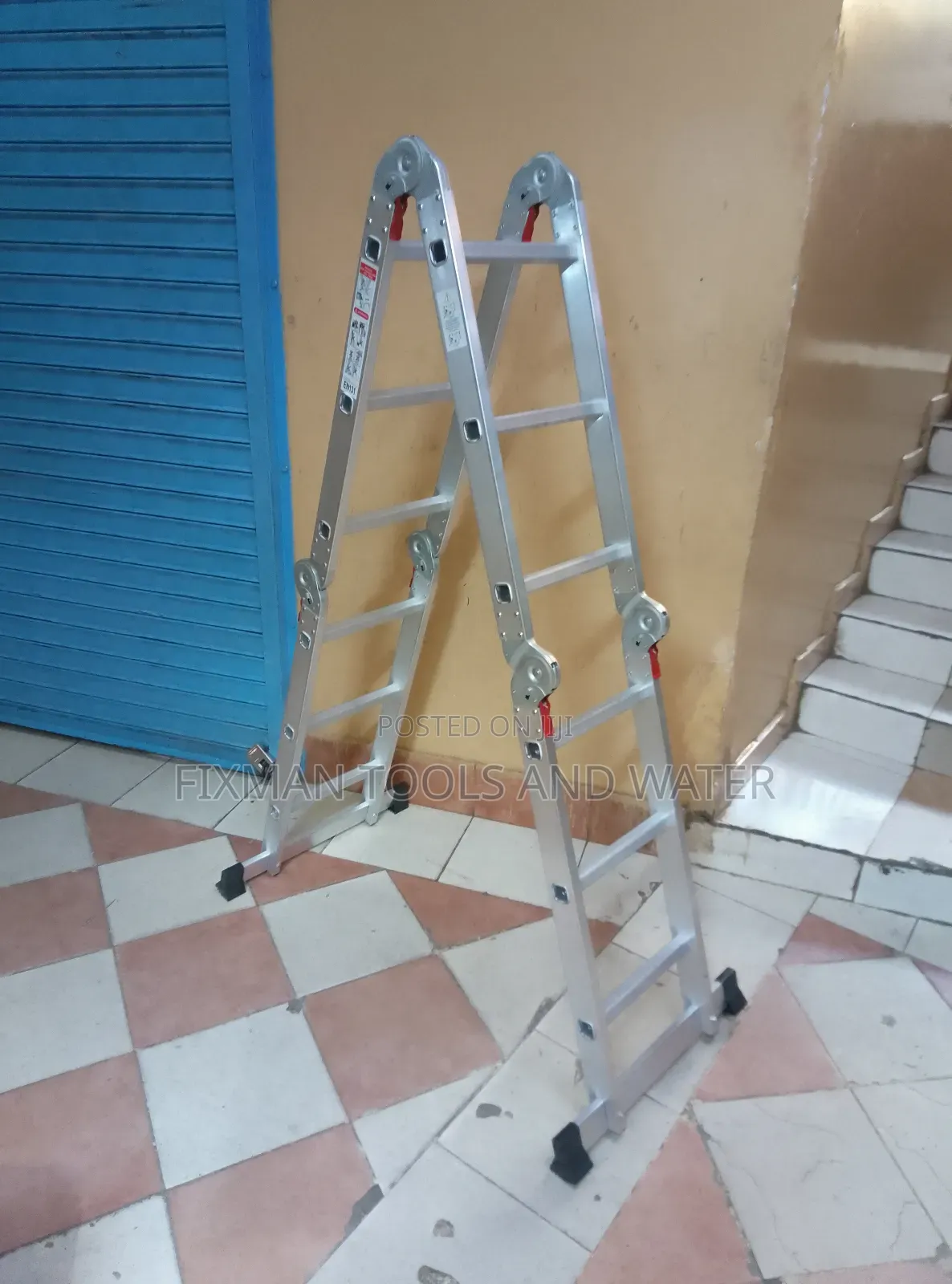 New Multipurpose Aluminium Ladders 3*4 12 Ft Long