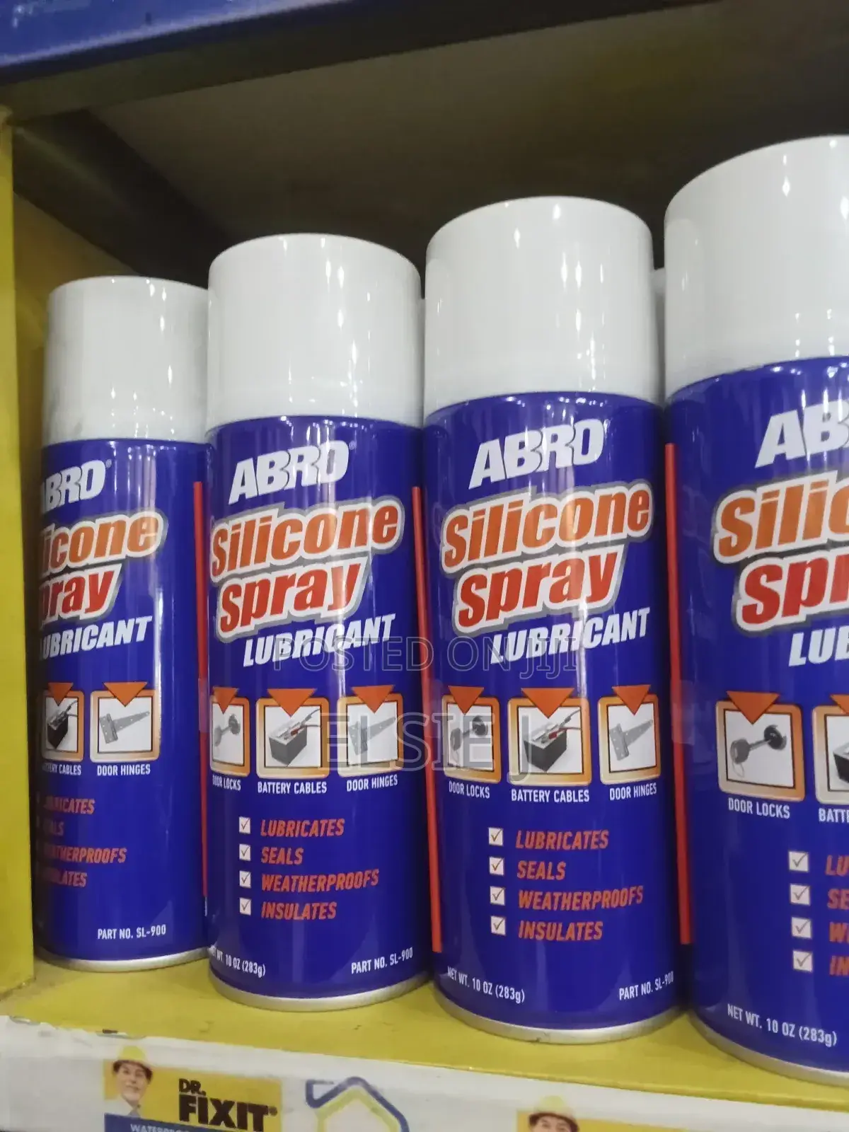Abro Silicone Spray – Multi-Purpose Lubricant