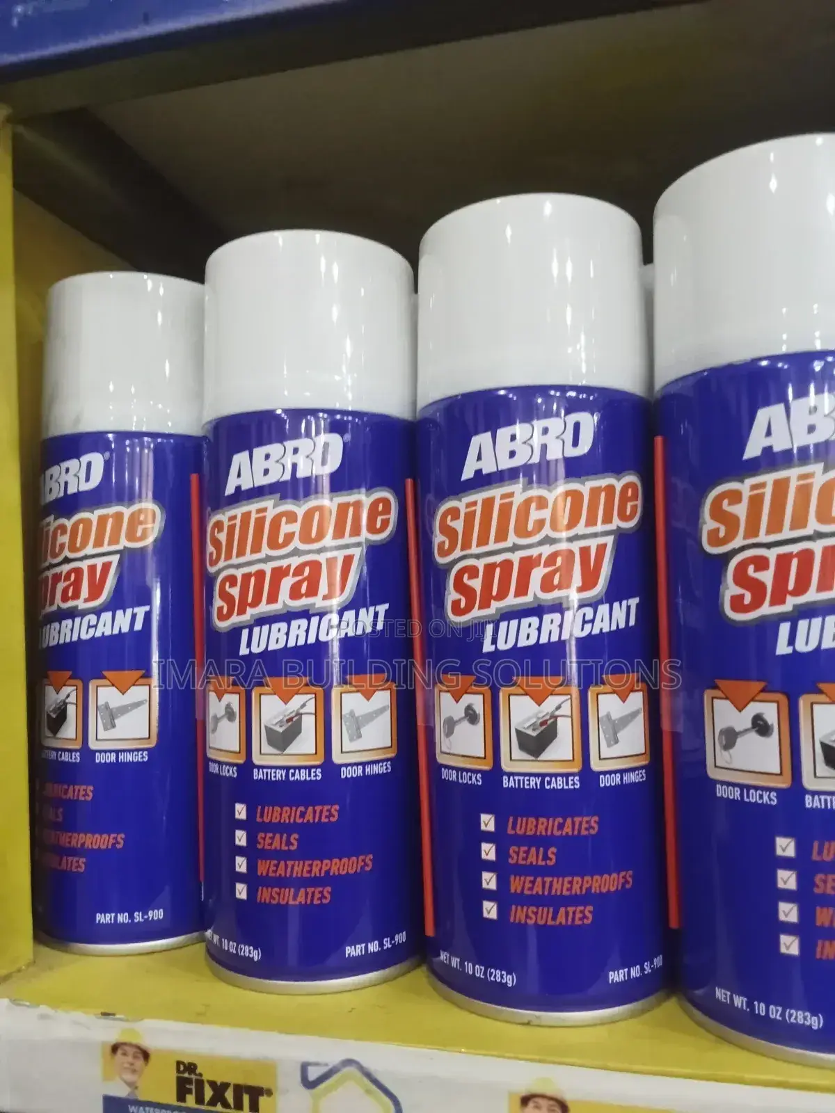 Abro Silicone Spray – Multi-Purpose Lubricant
