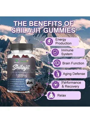 Daynee Shilajit 1000mg Gummies