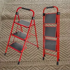 3 Steps Folding Ladder | Kitchen and Home Use, Lightweight Build