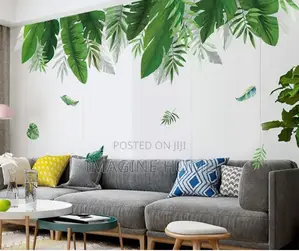 Green Self Adhesive Wall Decor