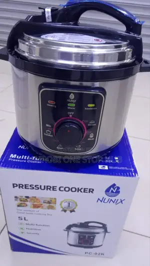 Cook Smarter With Nunix 5l Multi-Purpose Pressure Cooker
